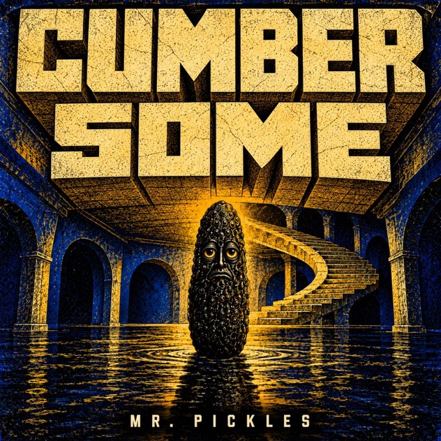 Official Cumbersome single cover by Mr Pickles