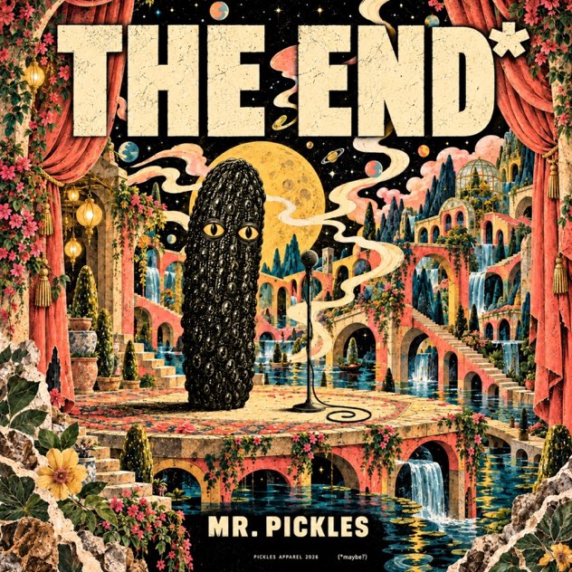 The End (Soundcheck) — official Mr Pickles Single cover artwork