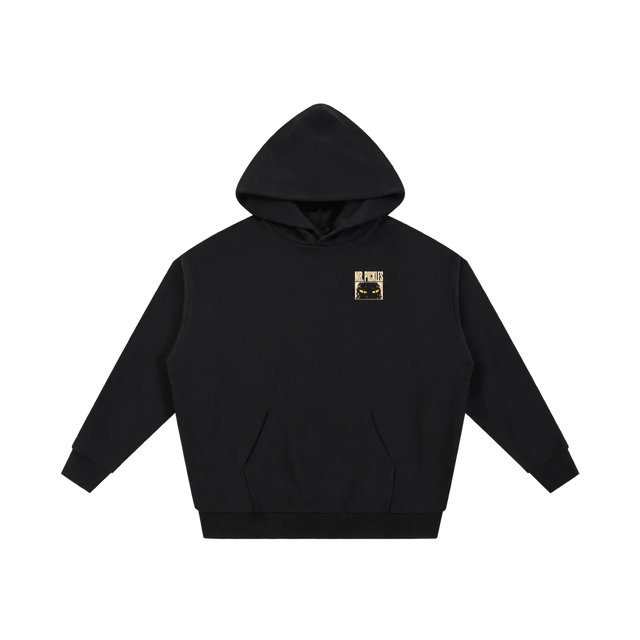 Black Mr. Pickles Tour graphic pullover hoodie