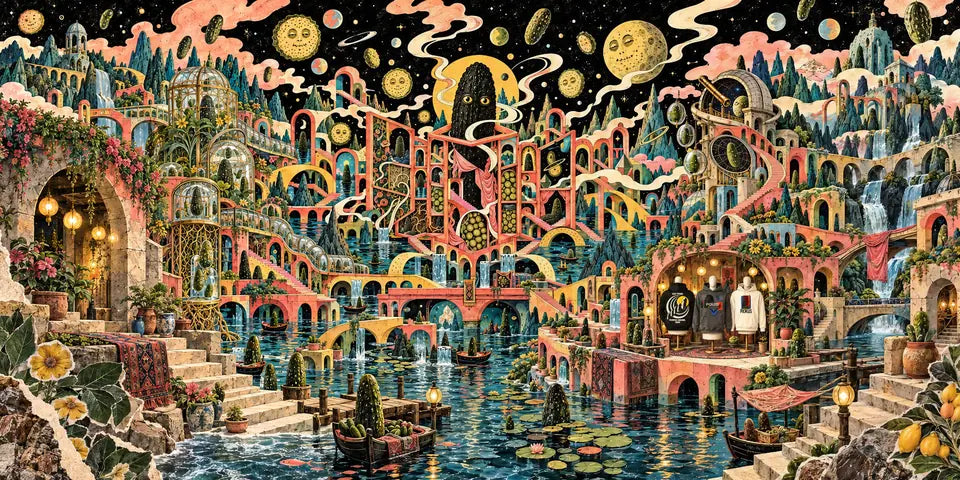 Concept / world artwork — The Cosmic Brine